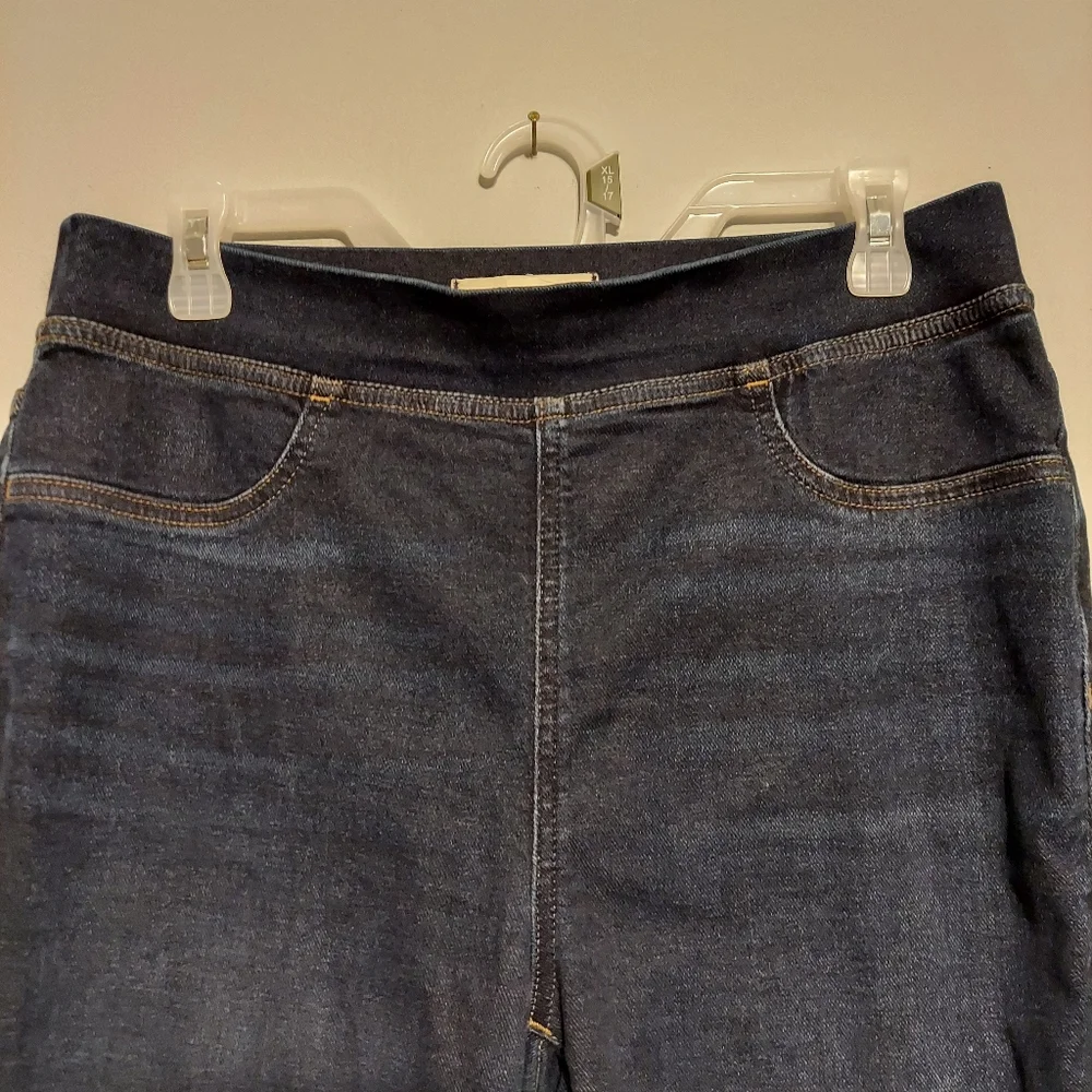 Madewell Jeans Size 30 Pull-On Skinny Wisteria Wash Dark Wash Women's Cotton